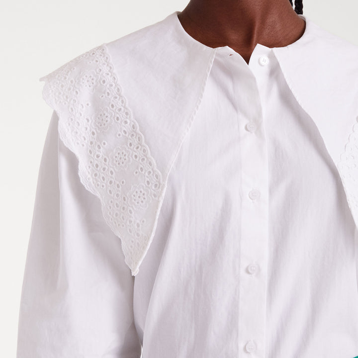 CAMISA - Compañía Fantástica, Maxi solapa blanca