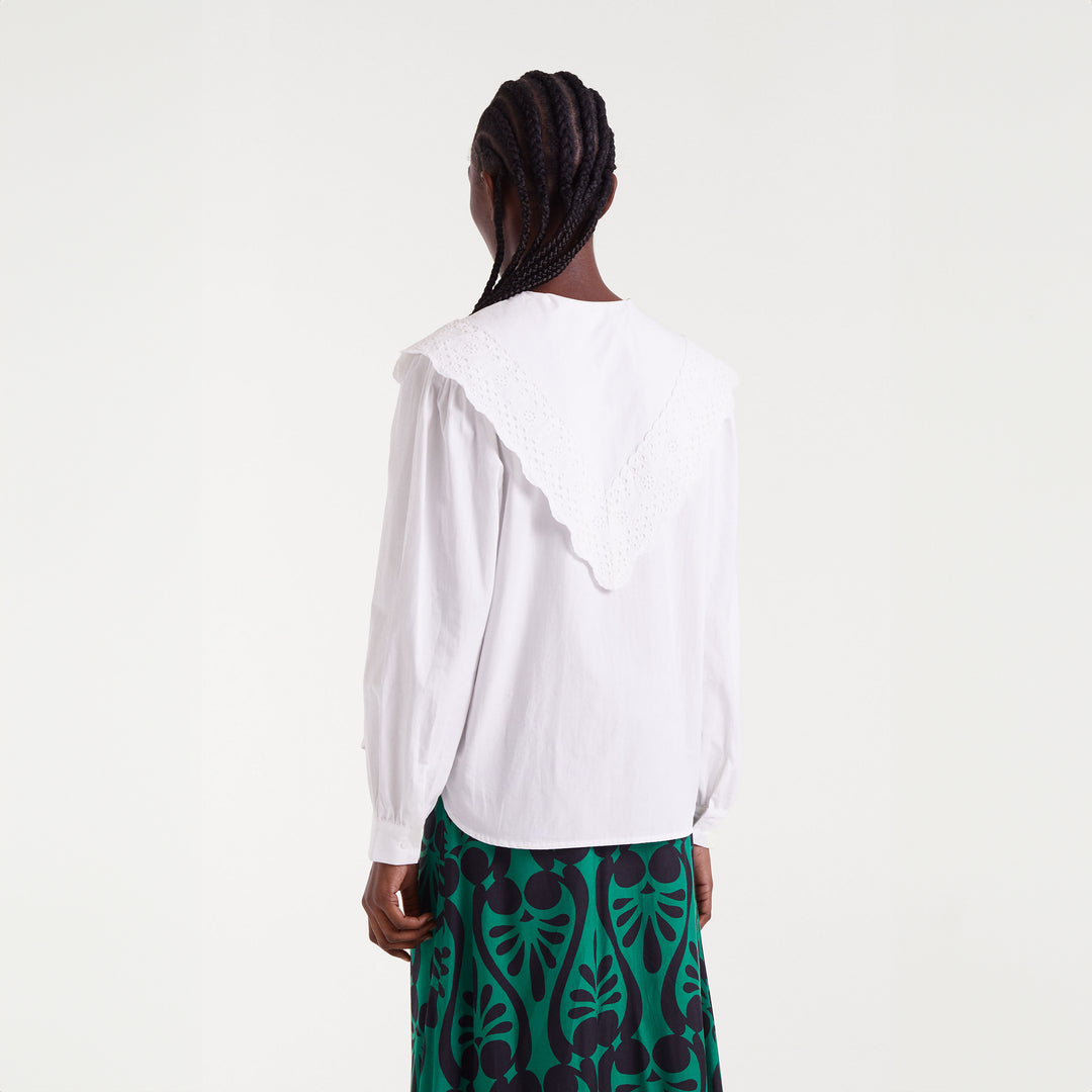 CAMISA - Compañía Fantástica, Maxi solapa blanca