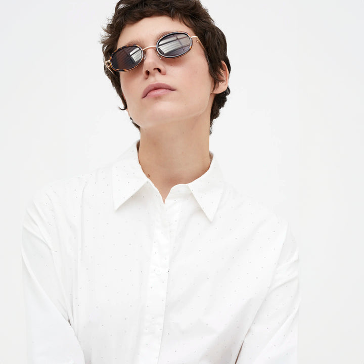 CAMISA - Wild Pony,  Blanca popelín