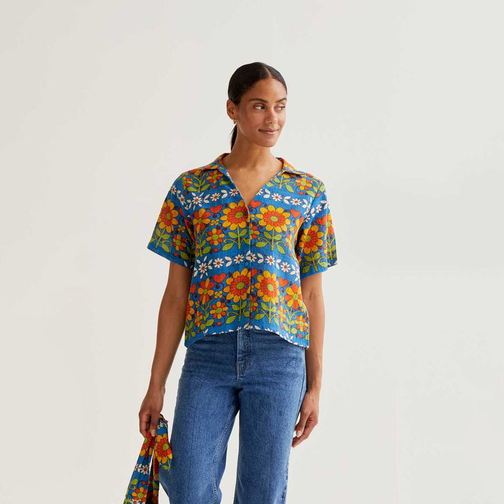 CAMISA - Compañía Fantástica, Estampado Garden