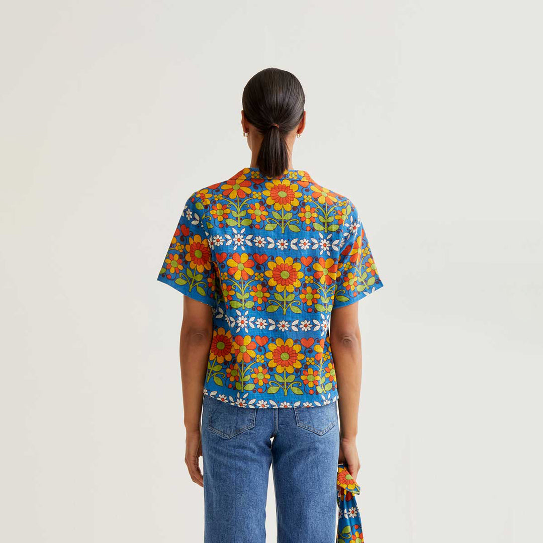 CAMISA - Compañía Fantástica, Estampado Garden