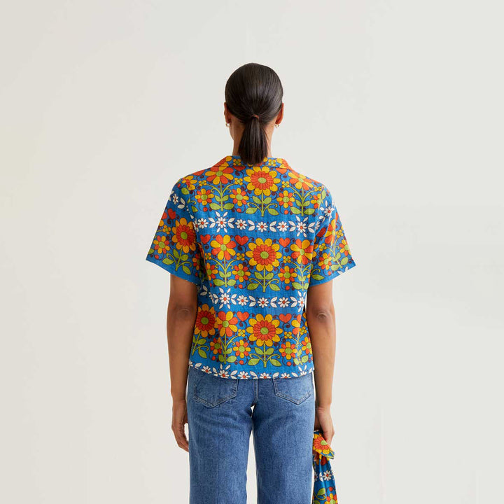 CAMISA - Compañía Fantástica, Estampado Garden