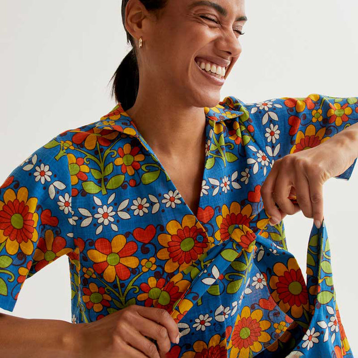 CAMISA - Compañía Fantástica, Estampado Garden