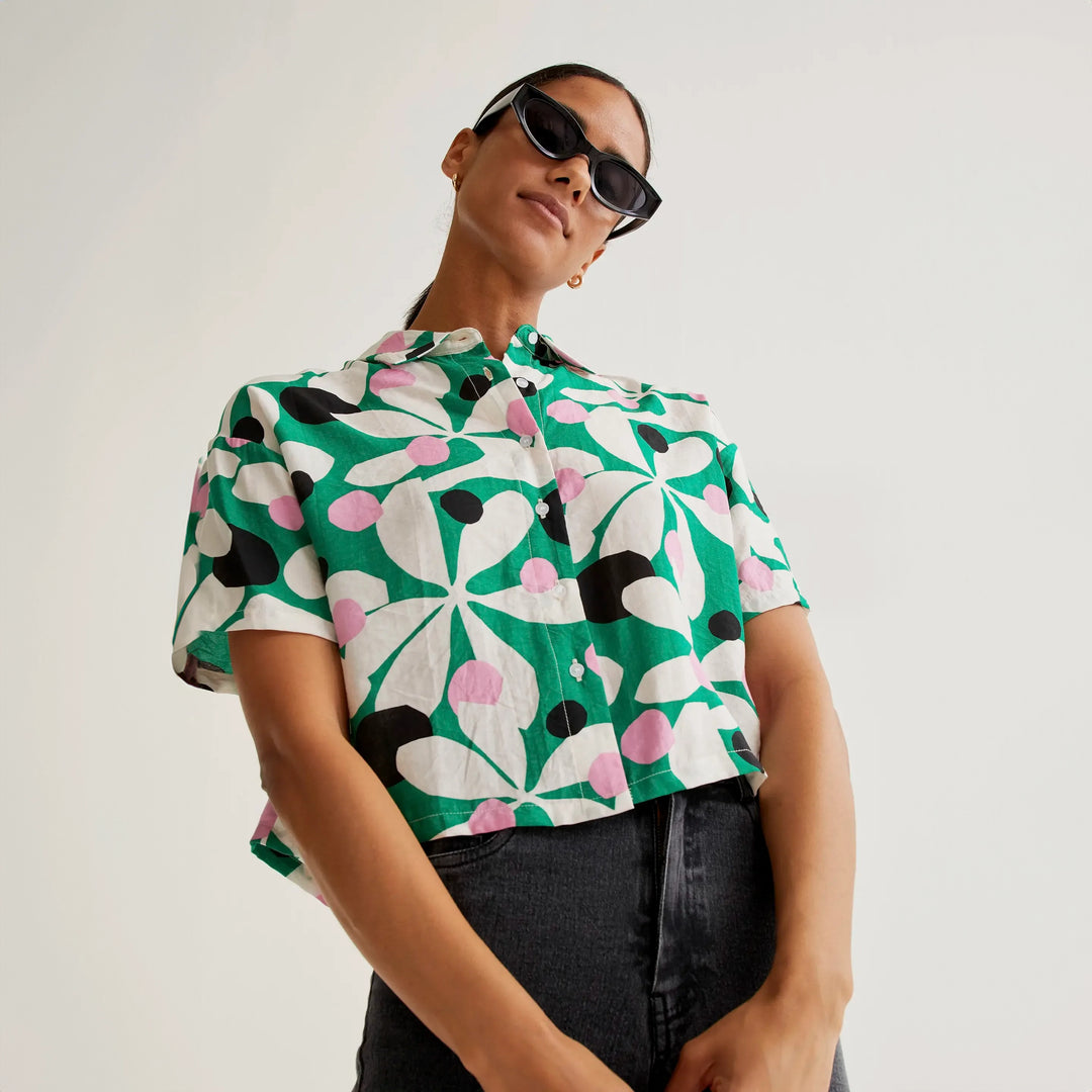 CAMISA - Compañía Fantástica, Estampado Hosta