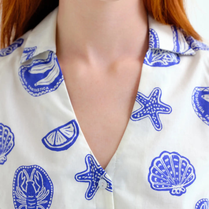 CAMISA - Compañía Fantástica, Estampado Lobster