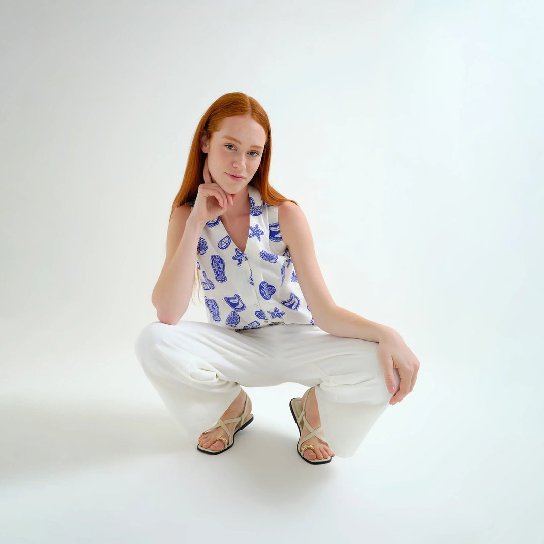 CAMISA - Compañía Fantástica, Estampado Lobster