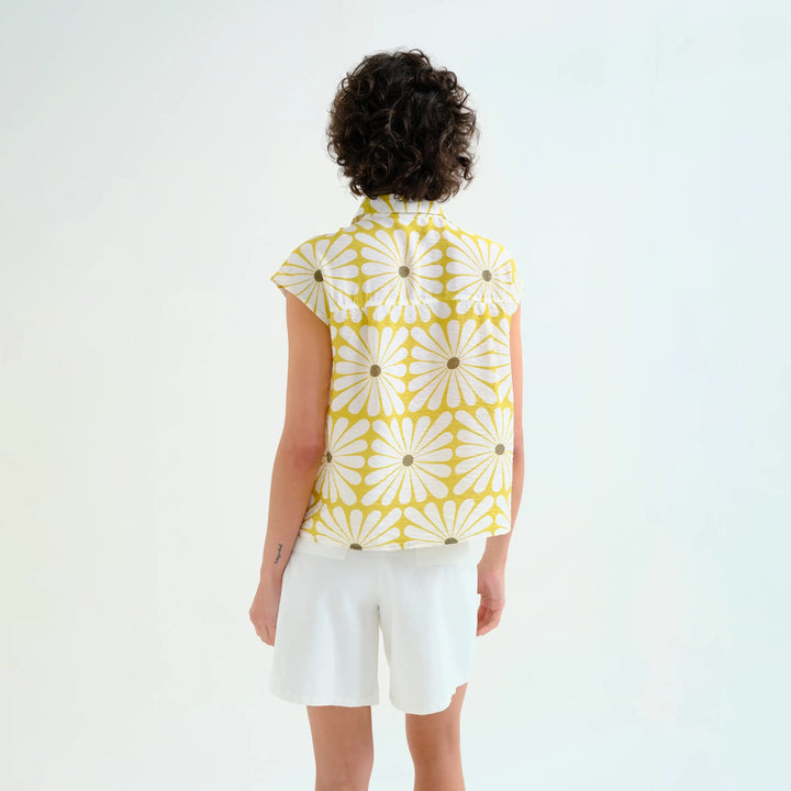 CAMISA - Compañía Fantástica, Estampado Olive Flower