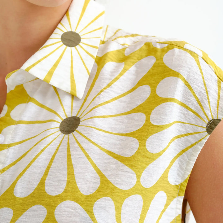 CAMISA - Compañía Fantástica, Estampado Olive Flower