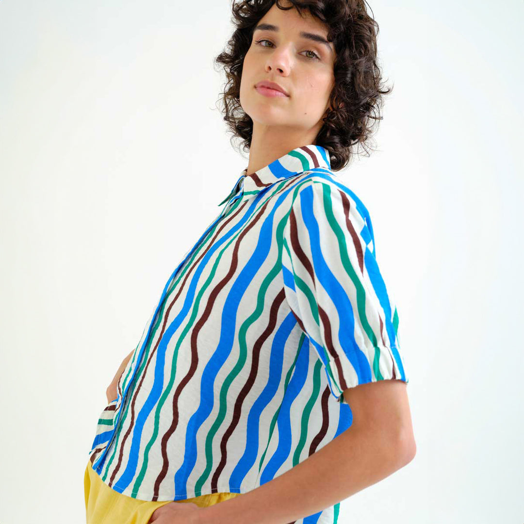 CAMISA - Compañía Fantástica, Estampado Sea & Mountain