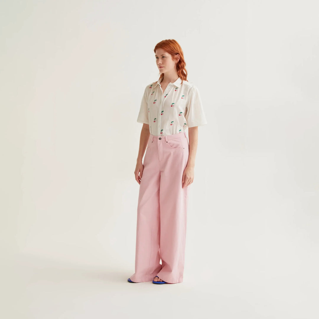 CAMISA - Compañía Fantástica, Estampado White Cherries