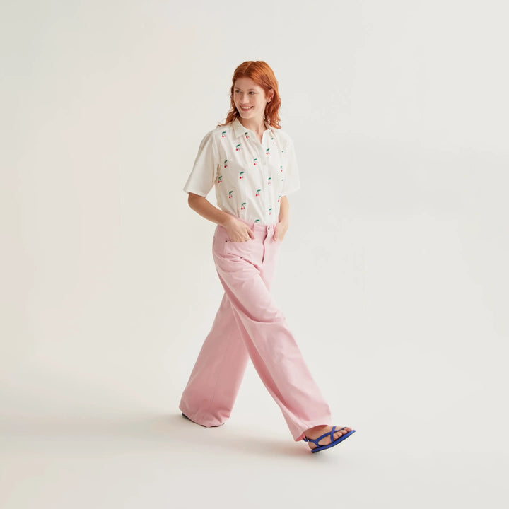 CAMISA - Compañía Fantástica, Estampado White Cherries