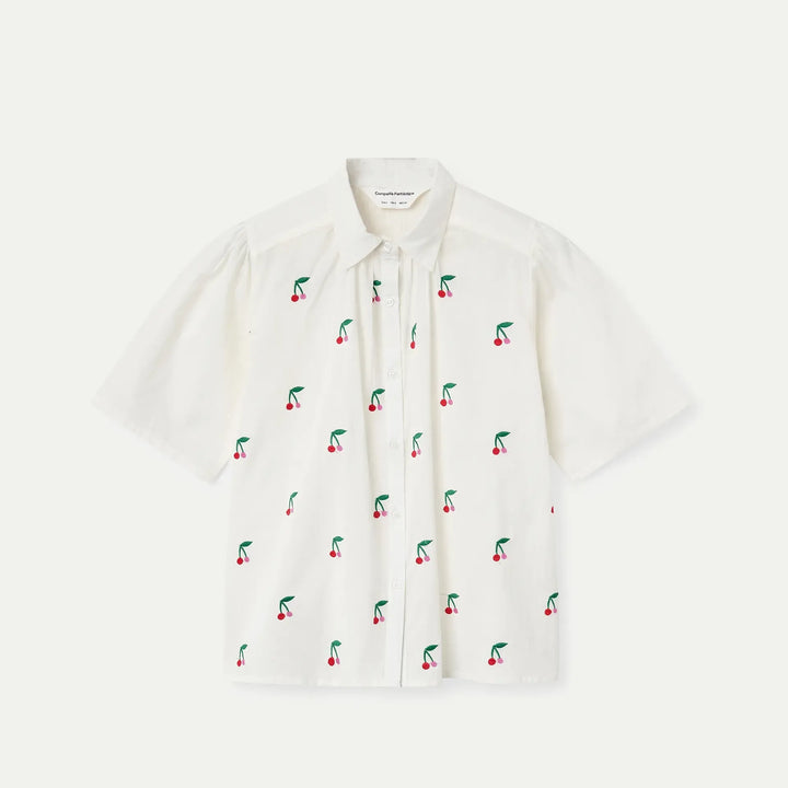 CAMISA - Compañía Fantástica, Estampado White Cherries