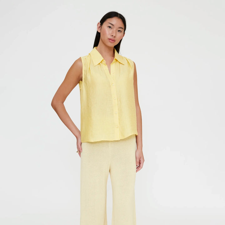 CAMISA - Wild Pony, Textura amarilla