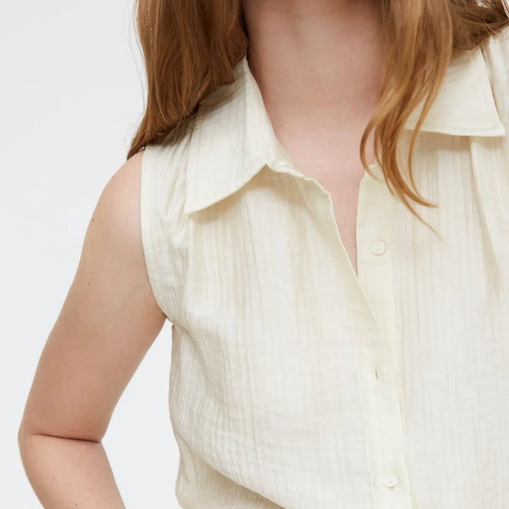 CAMISA - Wild Pony, Textura blanco roto