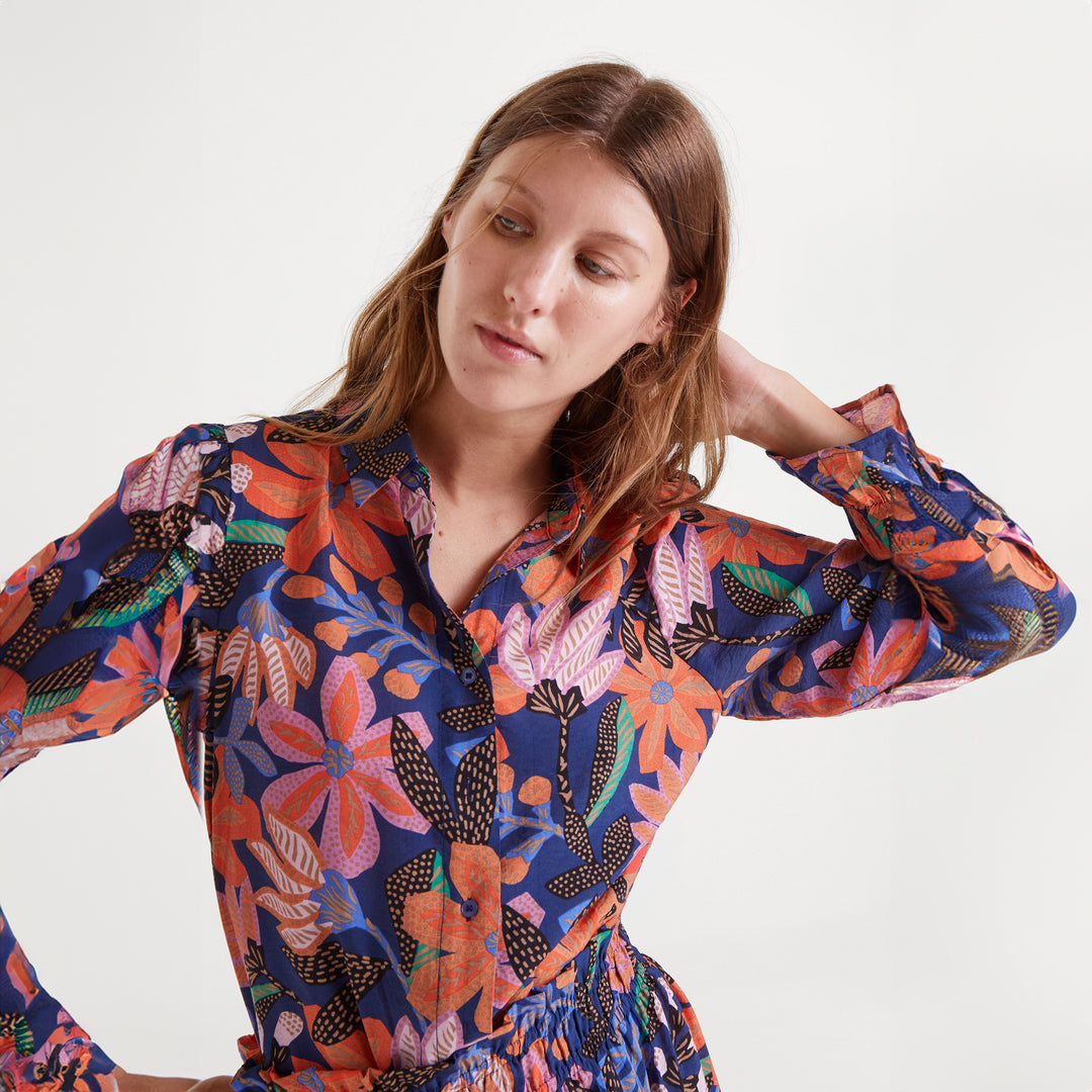CAMISA - Compañía Fantástica, Estampado Tigerlily