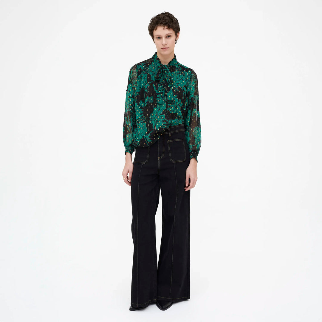 CAMISA - Wild Pony,  Fluida con estampado Wild Flower
