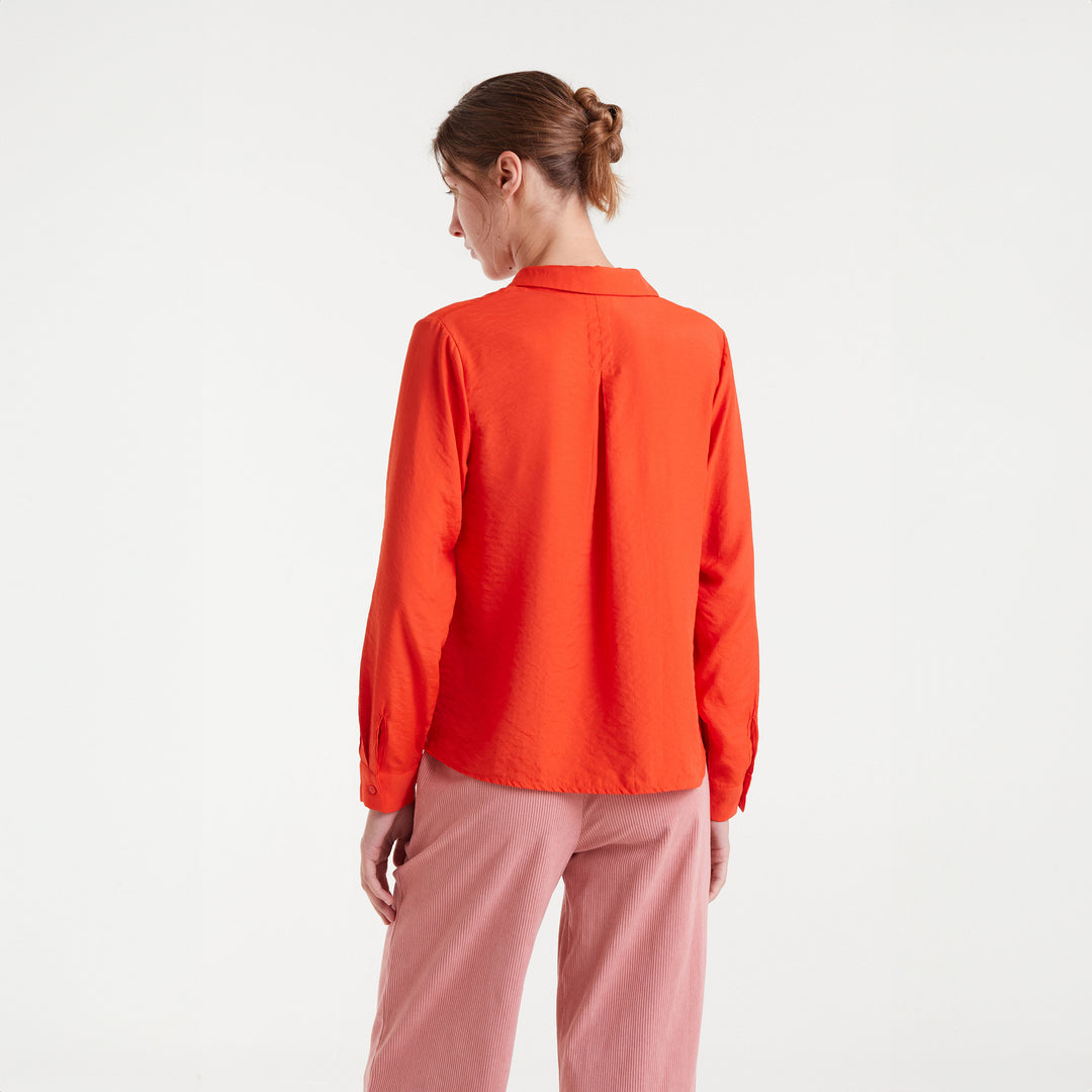 CAMISA - Compañía Fantástica, Fluida naranja