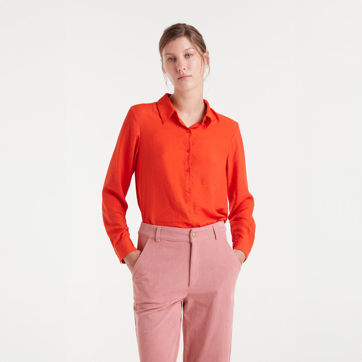 CAMISA - Compañía Fantástica, Fluida naranja