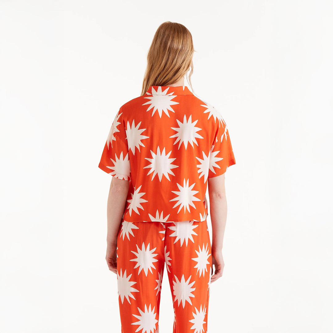 CAMISA - Compañía Fantástica, Manga corta estampado Big Sun
