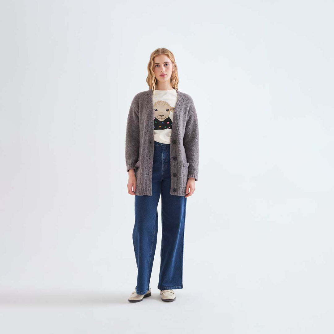 CAMISETA- Compañía Fantástica, Algodón con estampado de Oveja