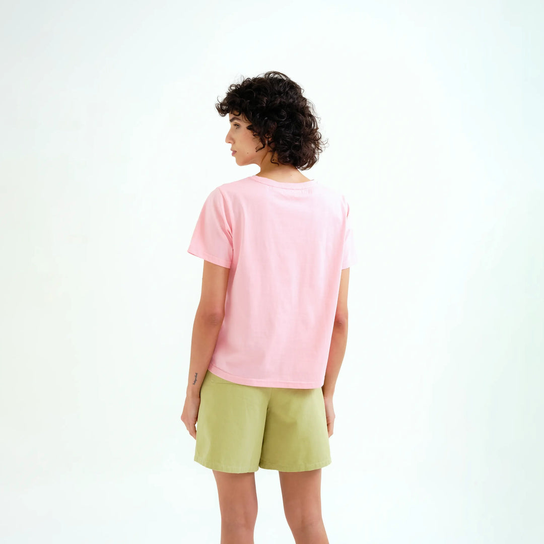 CAMISETA- Compañía Fantástica, Girasol bordado