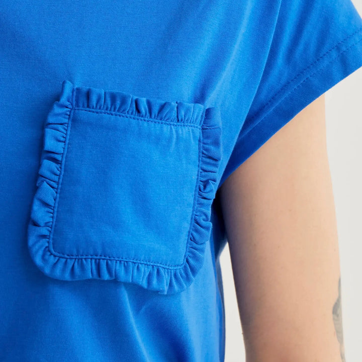 CAMISETA- Compañía Fantástica, 100% algodón azul