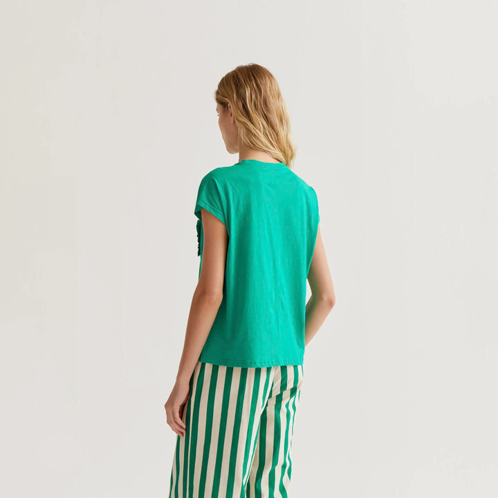 CAMISETA- Compañía Fantástica, 100% algodón verde