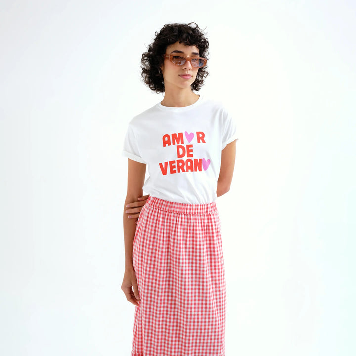 CAMISETA- Compañía Fantástica, Estampado "Amor de Verano"