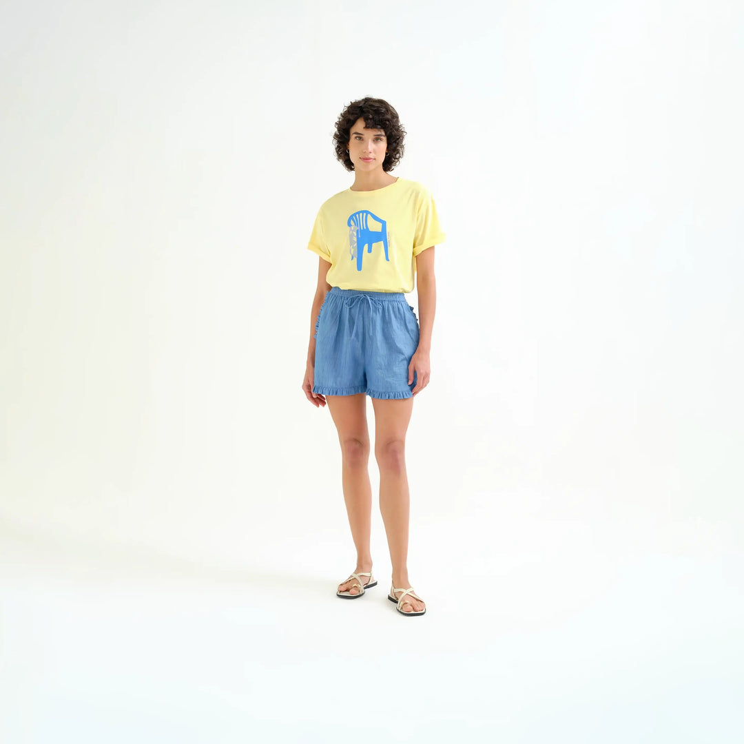 CAMISETA- Compañía Fantástica, Estampado Silla "Summer in Spain"