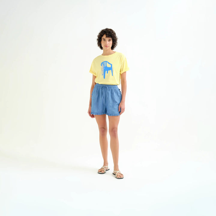 CAMISETA- Compañía Fantástica, Estampado Silla "Summer in Spain"