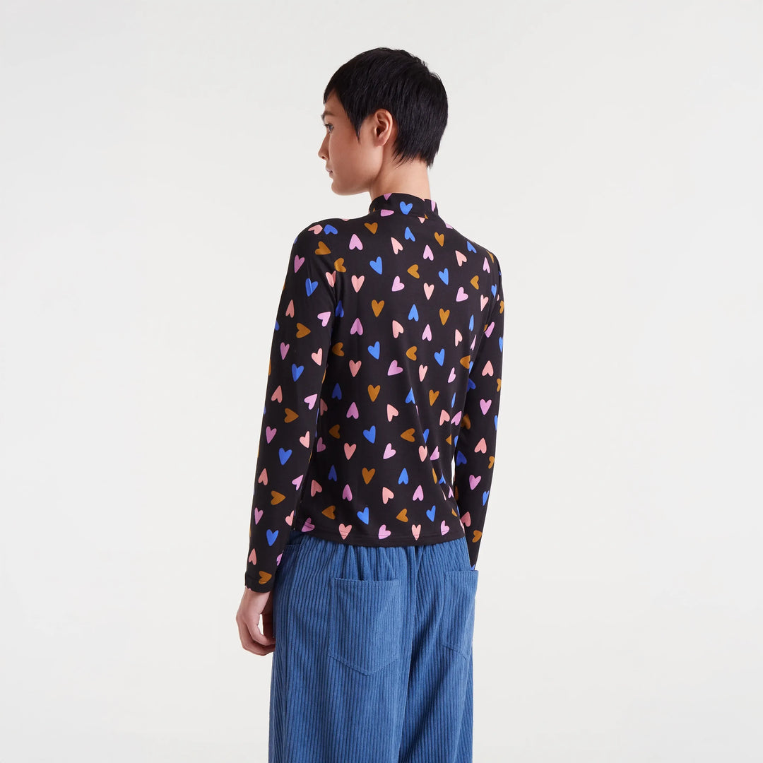CAMISETA - Compañía Fantástica, Estampado Potpourri con manga larga