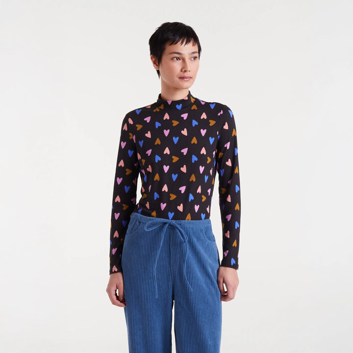 CAMISETA - Compañía Fantástica, Estampado Potpourri con manga larga