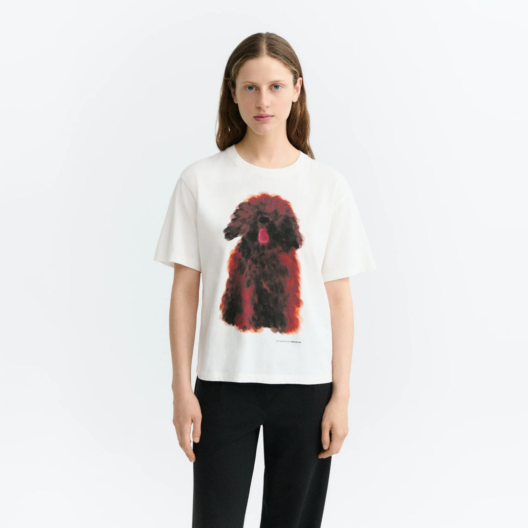 CAMISETA - Thinking Mu, Pet portrait Lucia