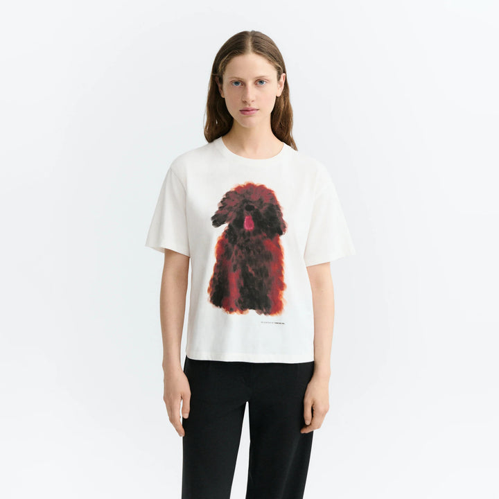 CAMISETA - Thinking Mu, Pet portrait Lucia