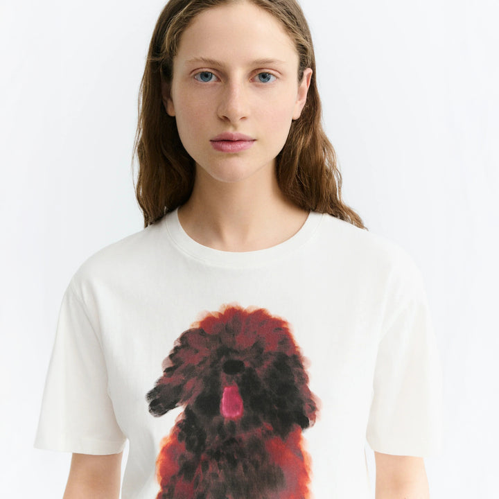CAMISETA - Thinking Mu, Pet portrait Lucia