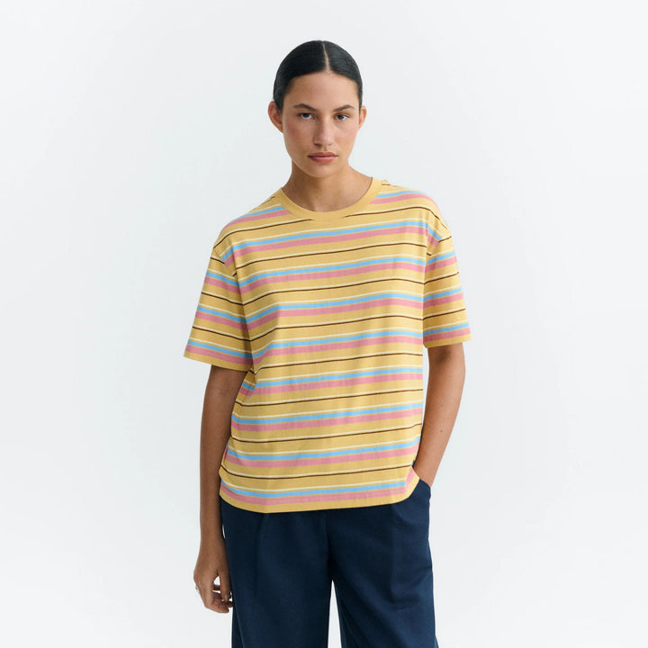 CAMISETA - Thinking Mu, Rayas multicolor Lucia