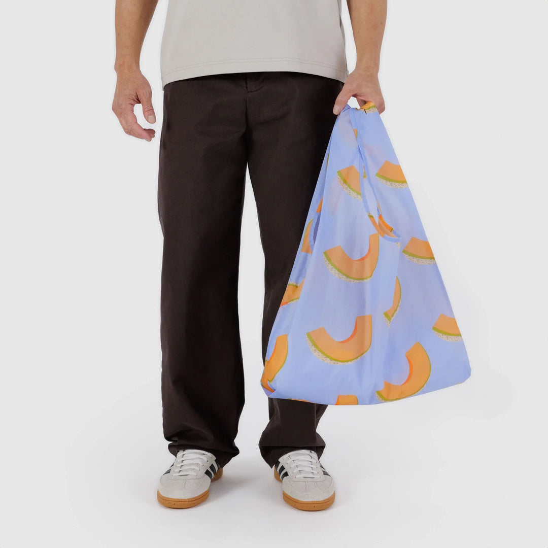 TOTE BAG - Baggu, Cantaloupe Blue