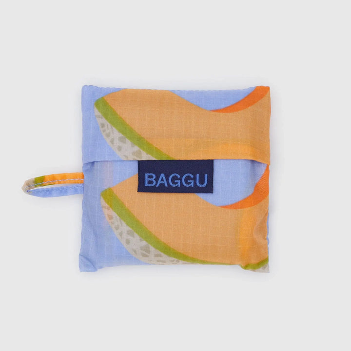 TOTE BAG - Baggu, Baby Cantaloupe Blue