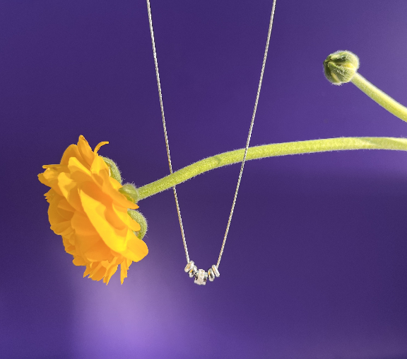 COLLAR - Terami, Aros plateados