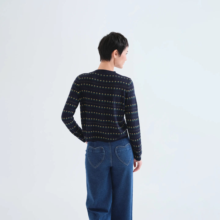 CARDIGAN - Fantastic Company, Stitch with Hearts