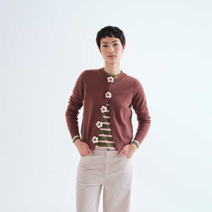 CARDIGAN - Compañía Fantástica, Maglia con cuori
