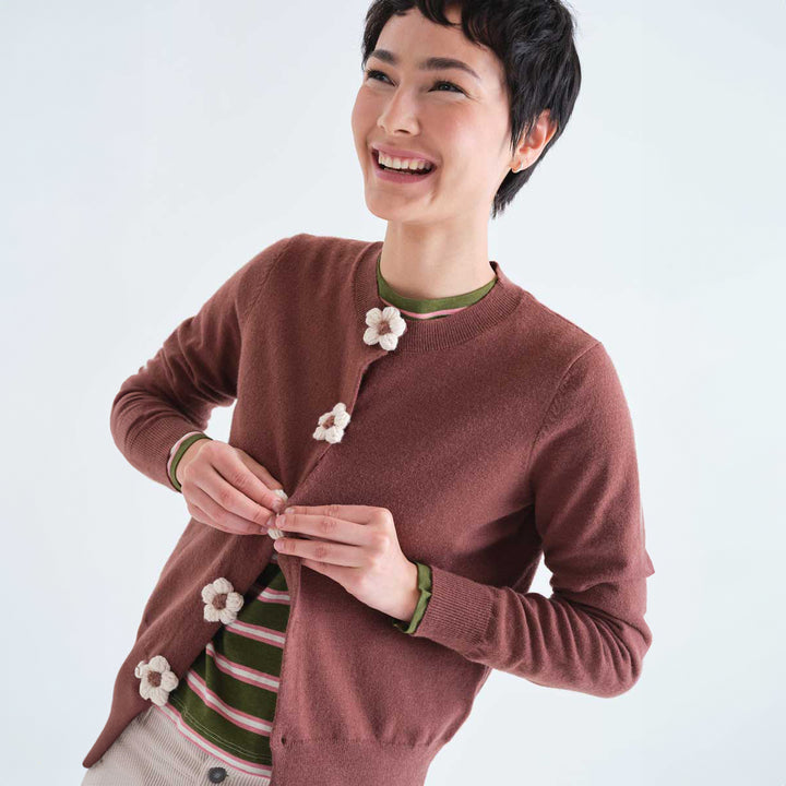 CARDIGAN - Compañía Fantástica, Maglia con cuori