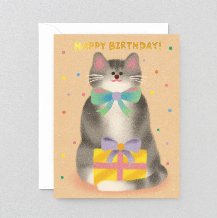 GREETING CARD - Wrap Magazine, Birthday Dog