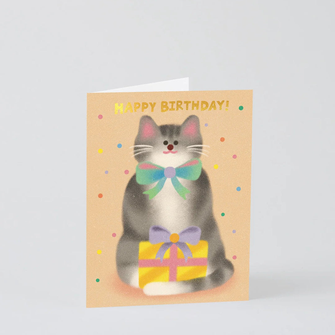 GREETING CARD - Wrap Magazine, Birthday Dog