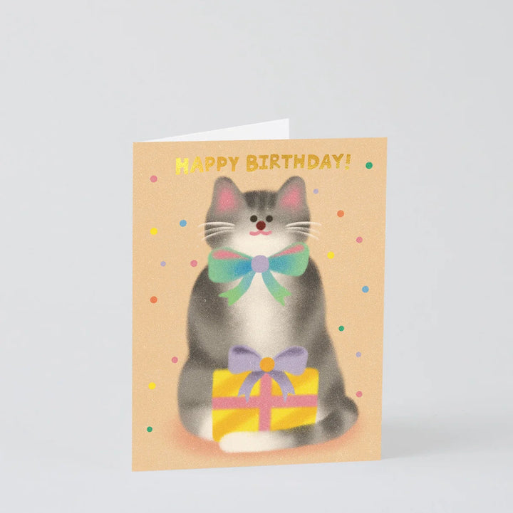 GREETING CARD - Wrap Magazine, Birthday Dog