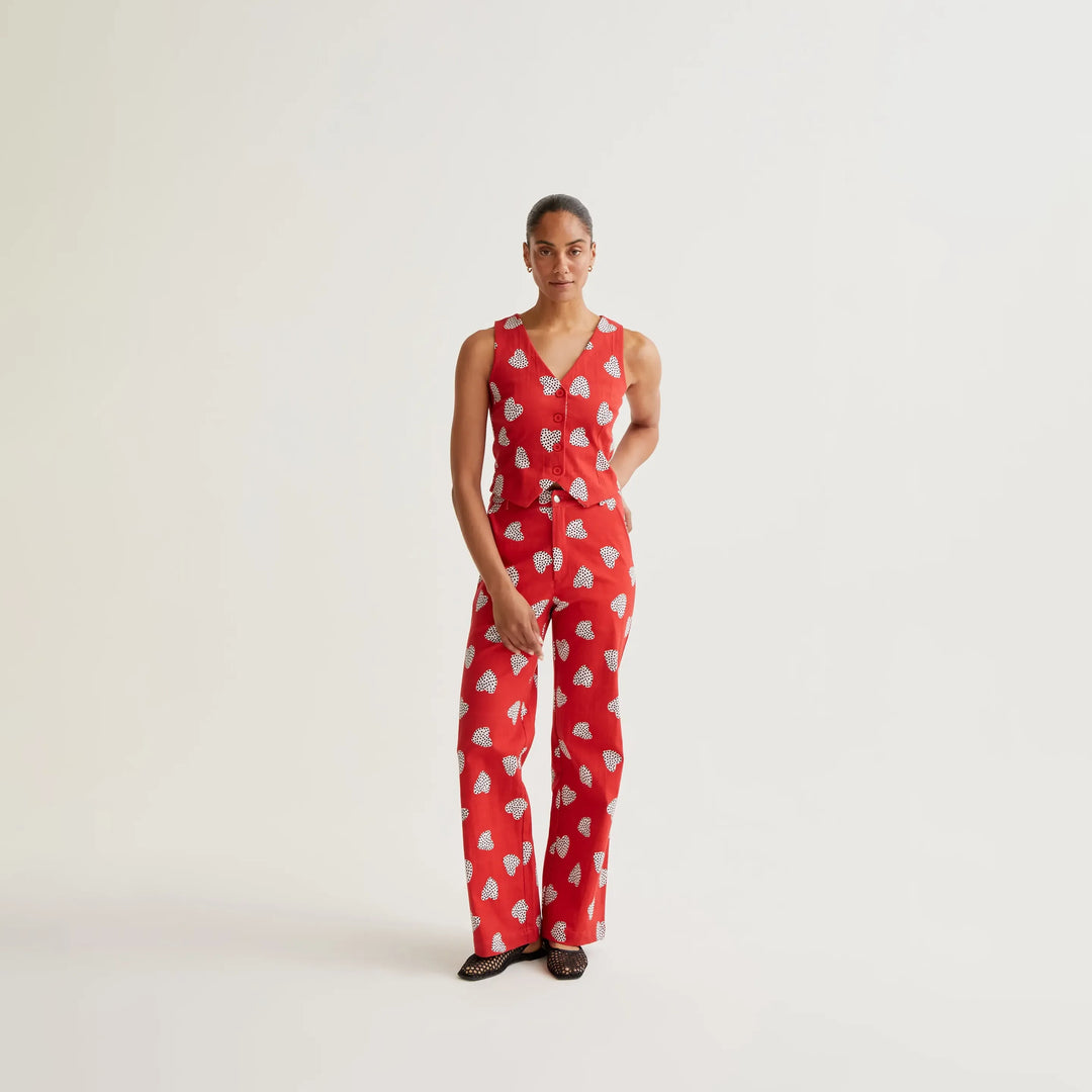 CHALECO - Compañía Fantástica, Estampado Harmony Red