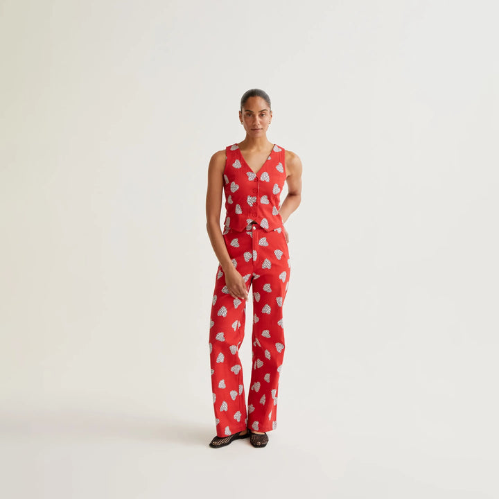 CHALECO - Compañía Fantástica, Estampado Harmony Red