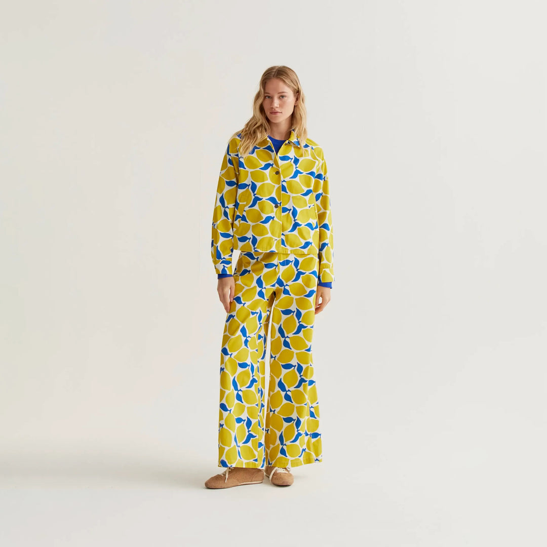 CHAQUETA - Compañía Fantástica, Estampado Limoncello