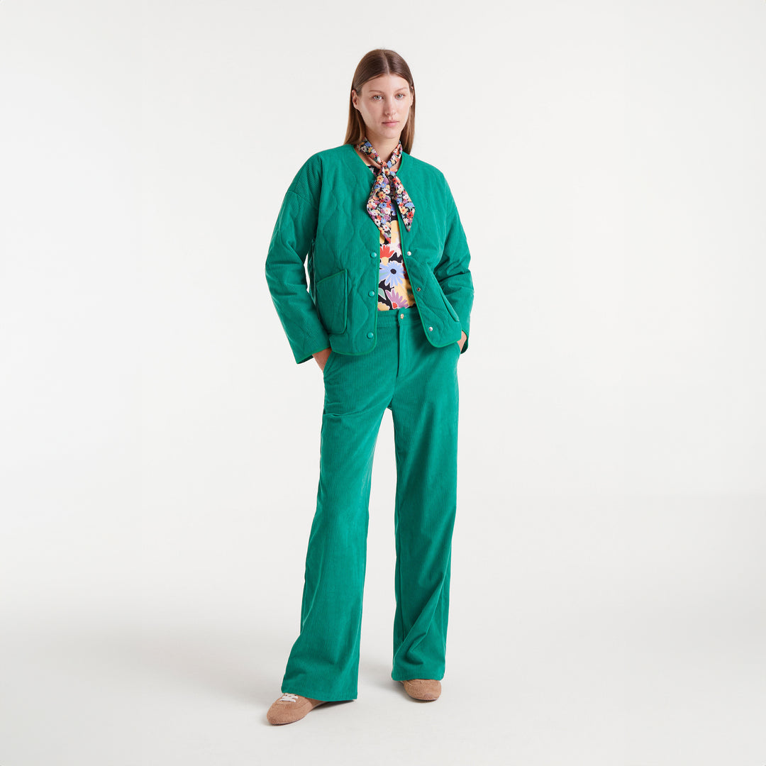 CHAQUETA - Compañía Fantástica, Pana verde