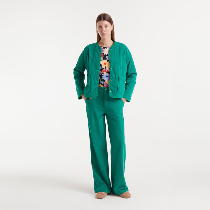 CHAQUETA - Compañía Fantástica, Pana verde